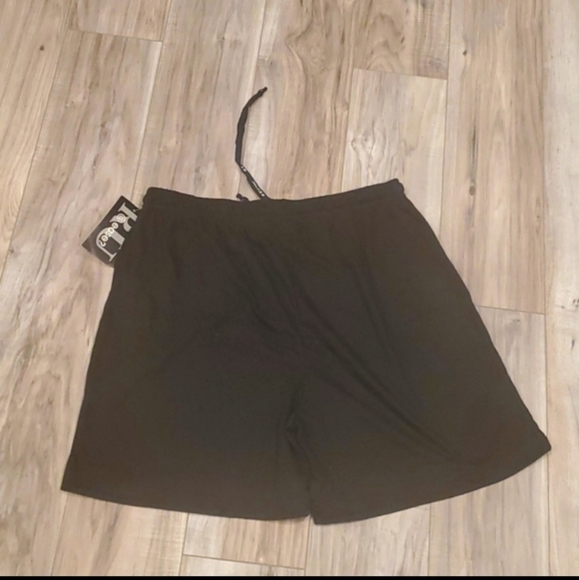 Black R U at Ease Athletic Shorts - Picture 6 of 6